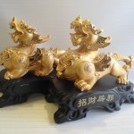 Tỳ hưu vàng có cánh A054 – T.H.V