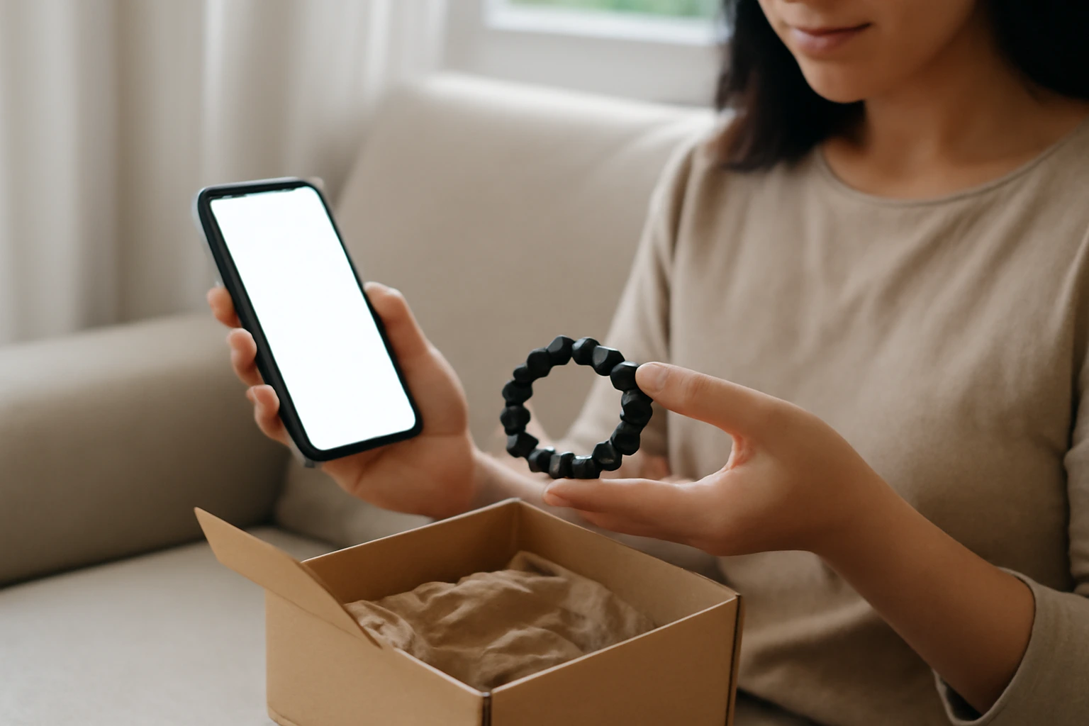 Mua tỳ hưu online, qua livestream: kiểm tra người bán, ảnh thật, size, giao hàng và đổi trả