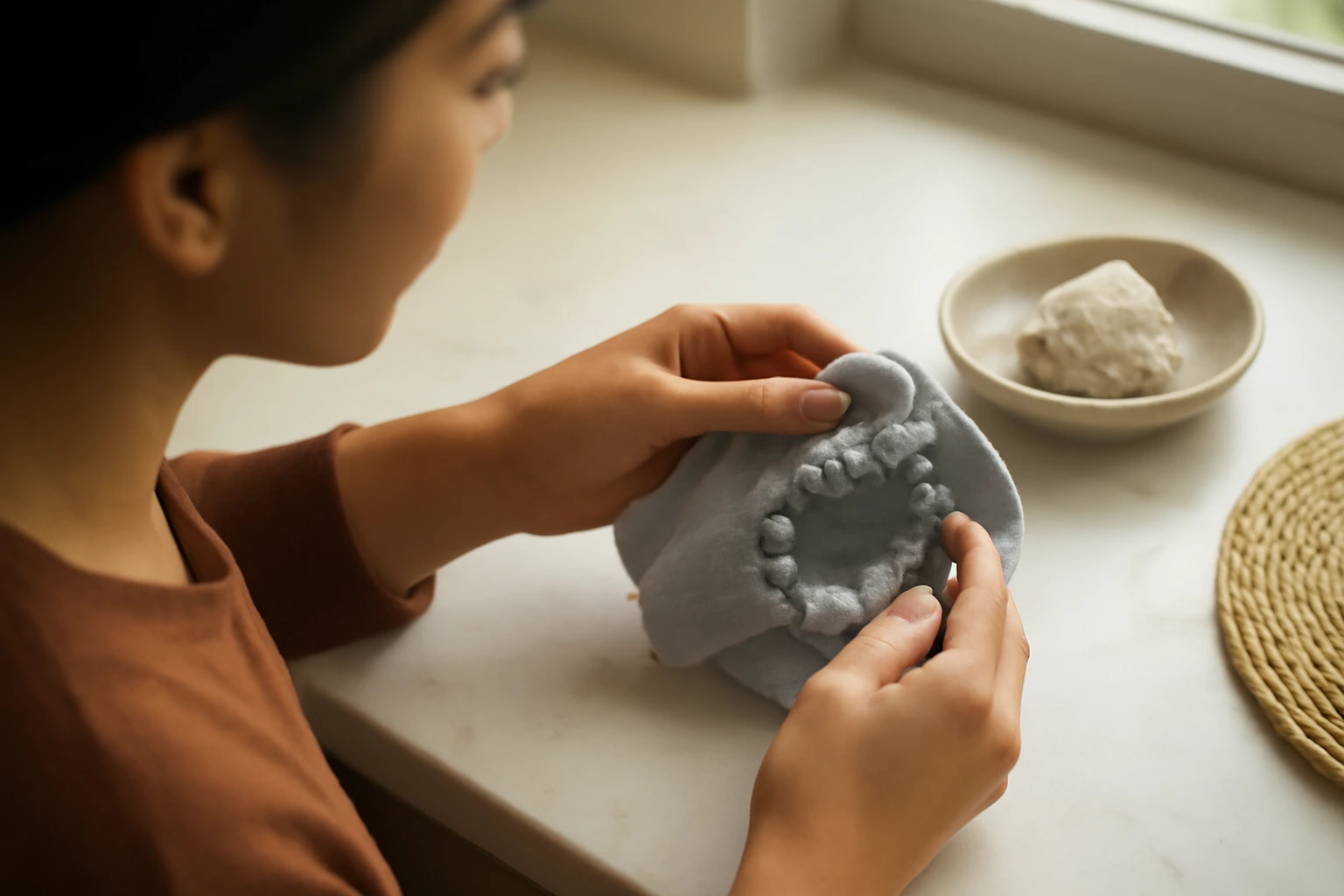 Vệ sinh tỳ hưu đá hằng ngày: thạch anh, obsidian, mắt hổ — lau gì, rửa gì, tránh gì